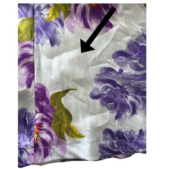 NWT B. DARLIN FULL LENGTH FLORAL FORMAL SPAGHETTI STRAP GOWN WOMENS/JR SZ: 3/4 - Picture 11 of 15